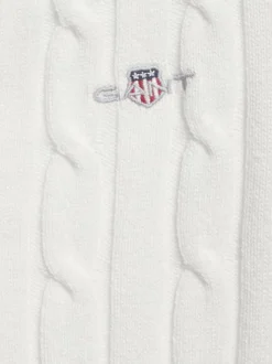 GANT Stretch Cotton -palmikkoneulepusero^ Neuleet