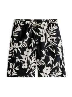 Shortsit<Tommy Hilfiger Stretch Poplin Printed -shortsit 0GY DARK NIGHT NAVY FLORAL PRINT