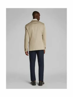 Bleiserit<Calvin Klein Menswear Stretch Slim Fit -satiinibleiseri PAH ALUMINUM