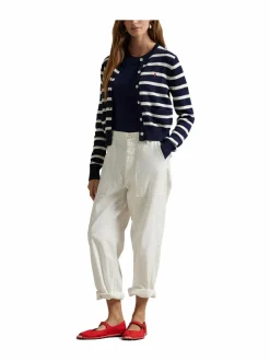 Neuleet<Polo Ralph Lauren Stripe Jersey -neuletakki NAVY/WHITE MULTI