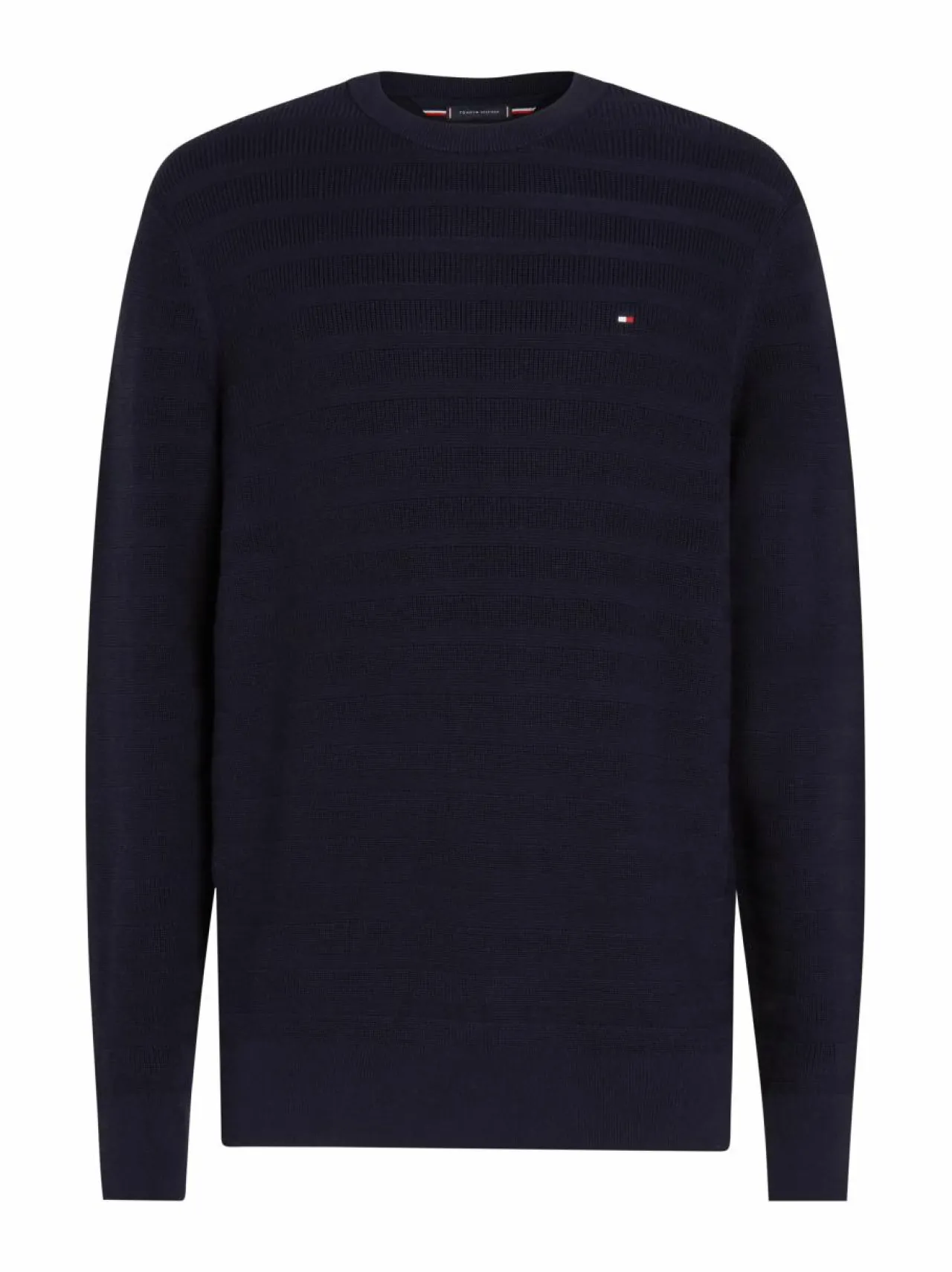Neuleet<Tommy Hilfiger Stripe Structure Crew Neck -neulepaita DW5 DESERT SKY