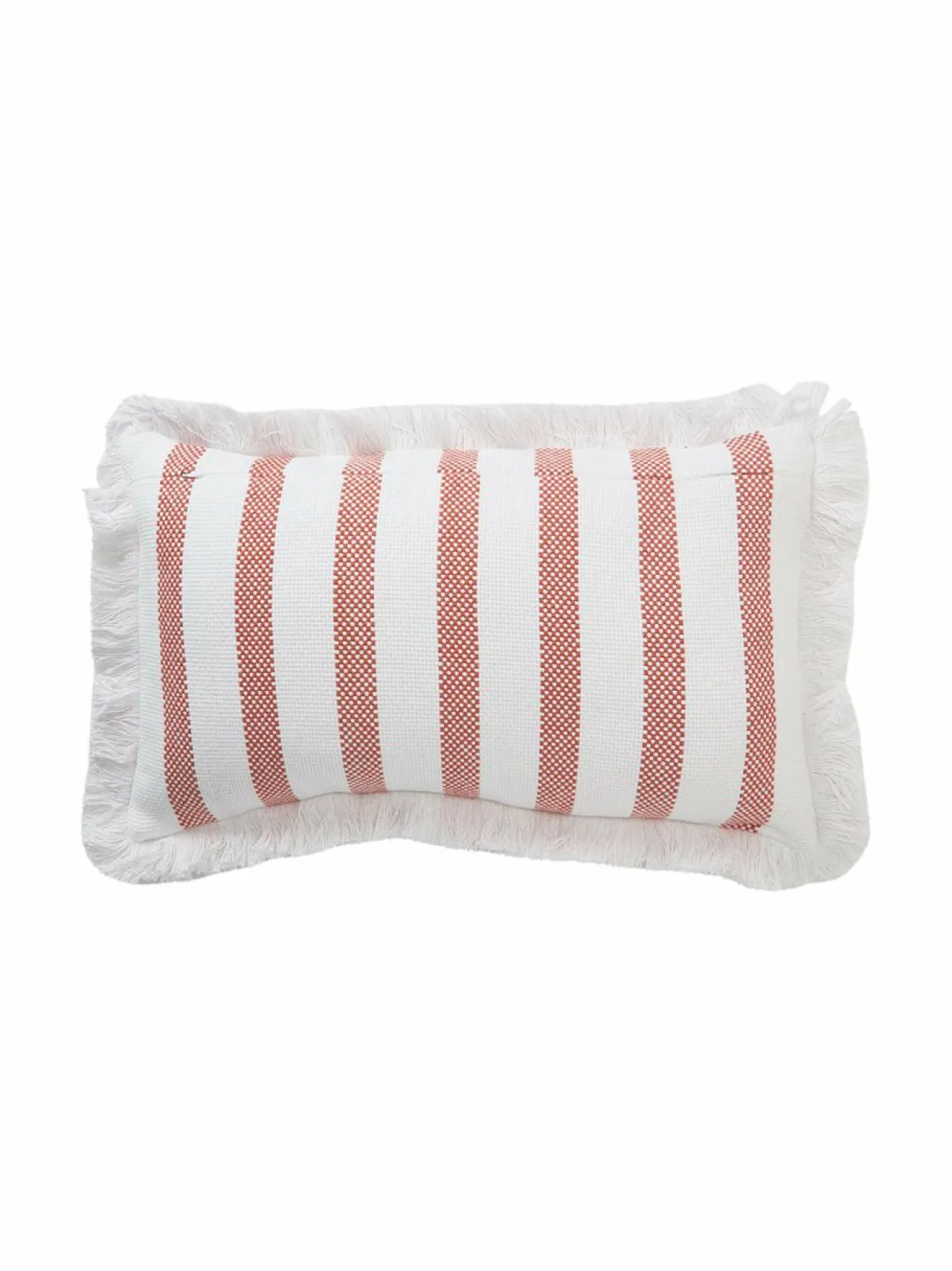Sisustustyynyt<Lexington Striped Fringe -sisustustyyny 30 x 50 cm WHITE/CORAL