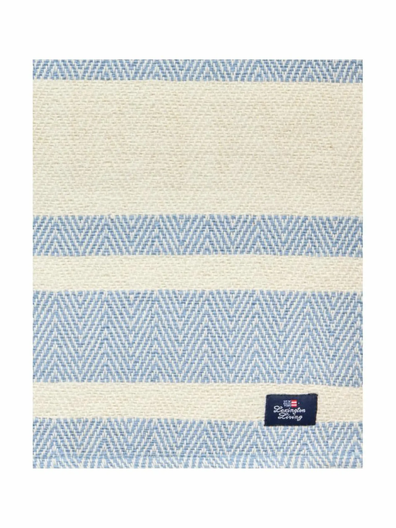 Keittiö- & Kattaustekstiilit<Lexington Striped Herringbone -puuvillatabletti 40 x 50 cm 5600-PL10 BLUE/WHITE