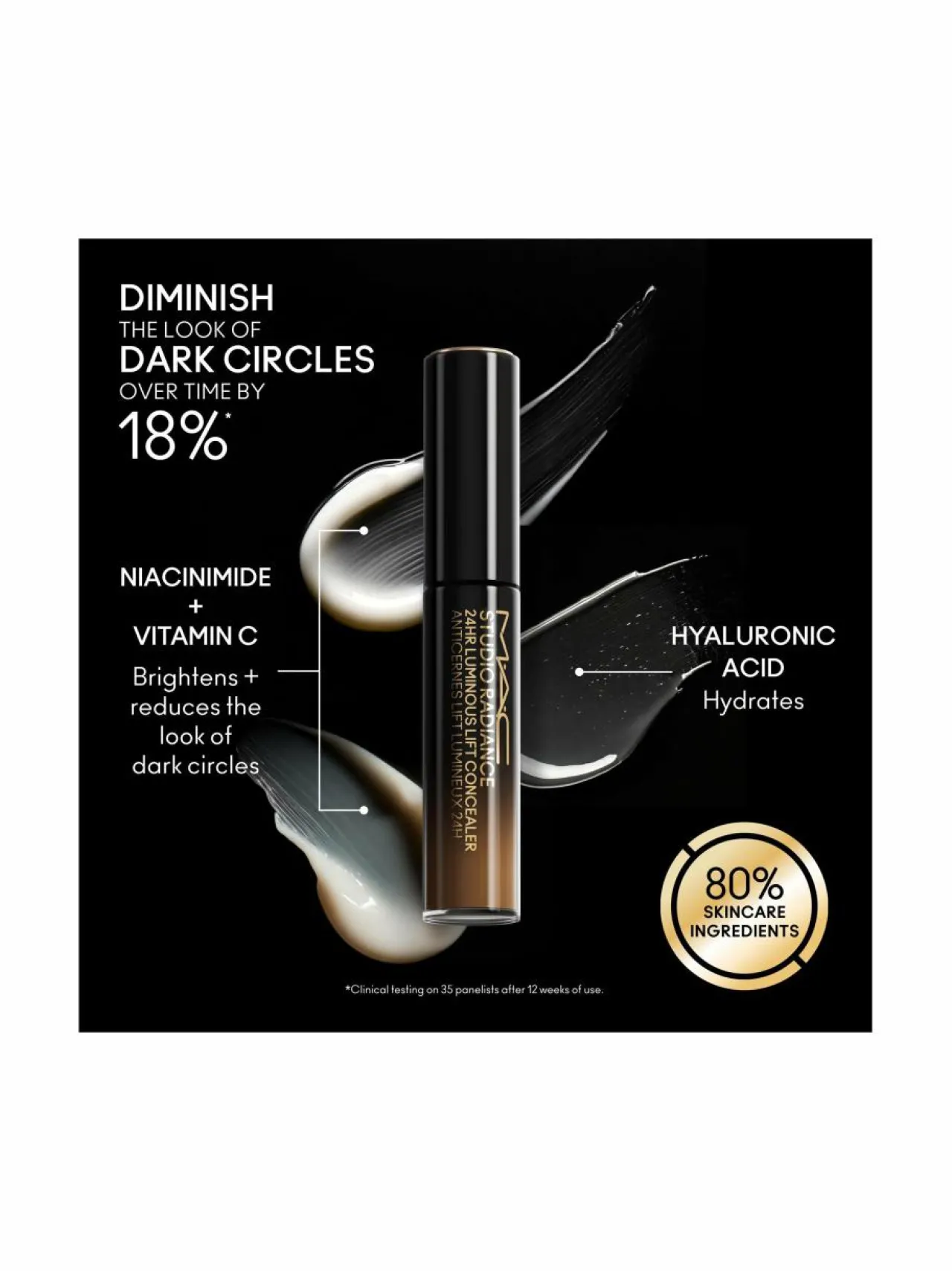 MAC Studio Radiance 24Hr Luminous Lift Concealer -peitevoide^ Kasvot