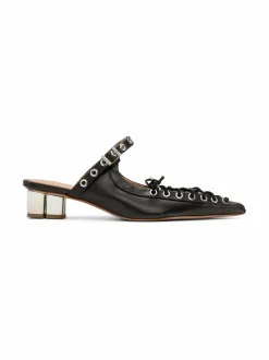 Ganni Studs Crinkle Oleatex -avokkaat^ Saappaat