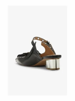 Ganni Studs Crinkle Oleatex -avokkaat^ Saappaat