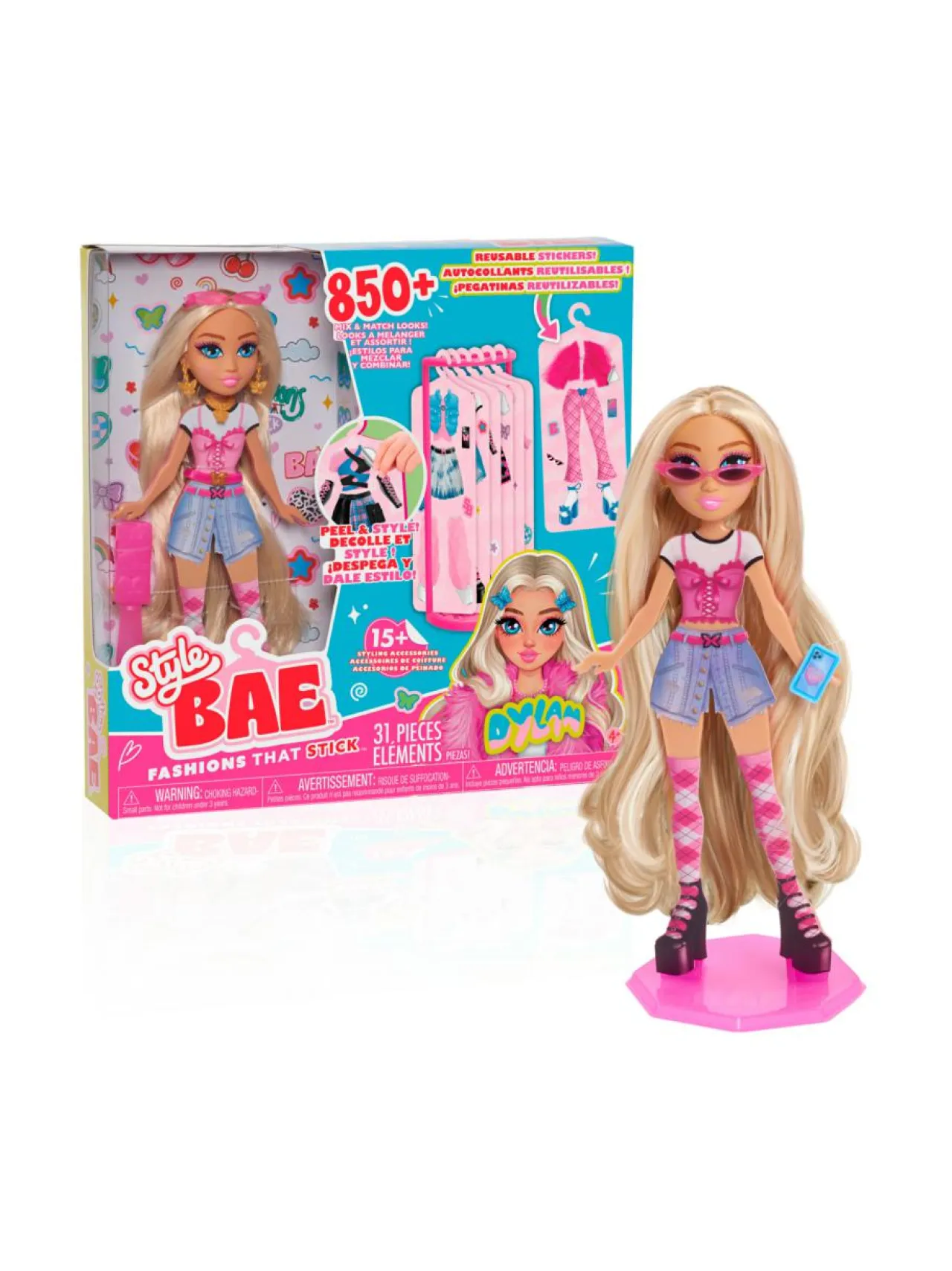 Nuket & Nuken Tarvikkeet<STYLE BAE Fashion doll Dylan, 28 cm