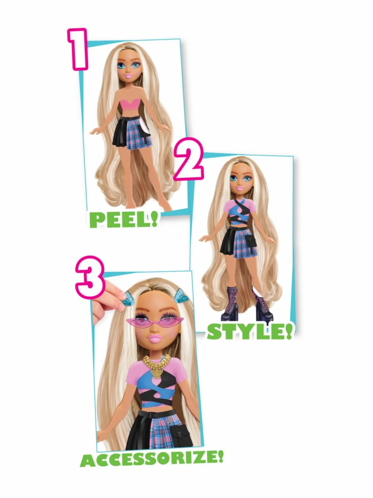 Nuket & Nuken Tarvikkeet<STYLE BAE Fashion doll Dylan, 28 cm