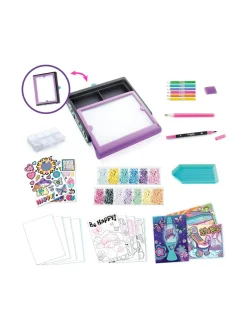 STYLE 4 EVER STYLE 4EVER Timanttimaalaussetti 3-in-1 LED-kotelolla^ Luovuus & Oppiminen