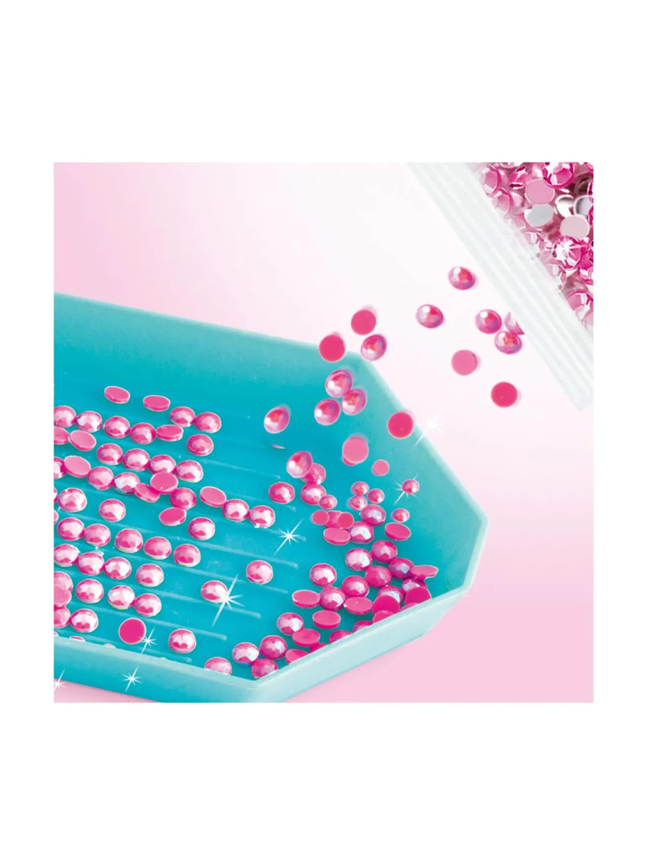 STYLE 4 EVER STYLE 4EVER Timanttimaalaussetti 3-in-1 LED-kotelolla^ Luovuus & Oppiminen
