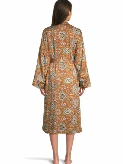 Yö- & Oloasut<A+more Sugar Kimono -aamutakki BROWN