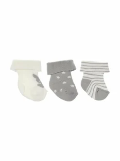 Sukat & Sukkahousut<Ewers Sukat 3-pack 3 WHITE, GREY