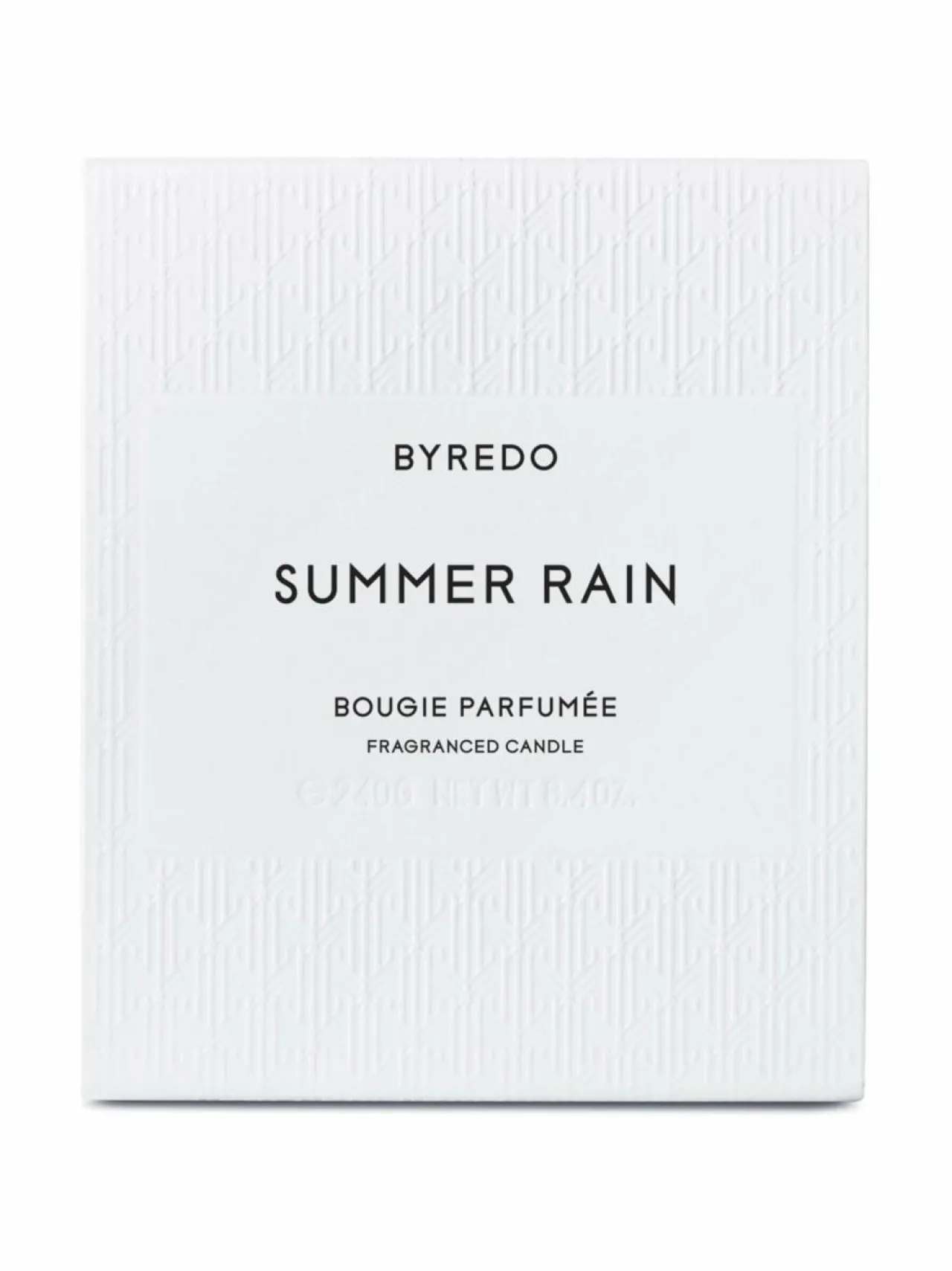 BYREDO Summer Rain -tuoksukynttilä 240 g^ Huonetuoksut & Tuoksukynttilät