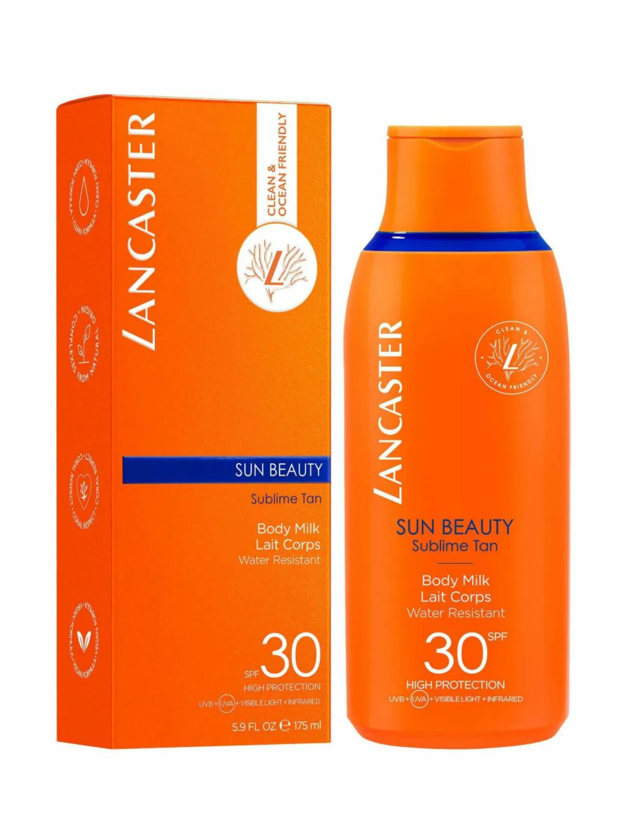 Aurinkotuotteet<Lancaster Sun Beauty Body Milk -aurinkovoide, 175ml