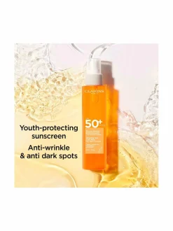 Aurinkotuotteet<Clarins Sun Body Sun Care Water Mist Spf 50+ -aurinkosuojasuihke 150 ml