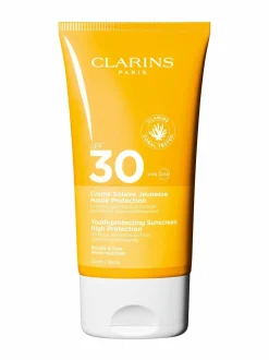 Aurinkotuotteet<Clarins Sun Body Youth protecting sunscreen spf30 -aurinkosuojavoide