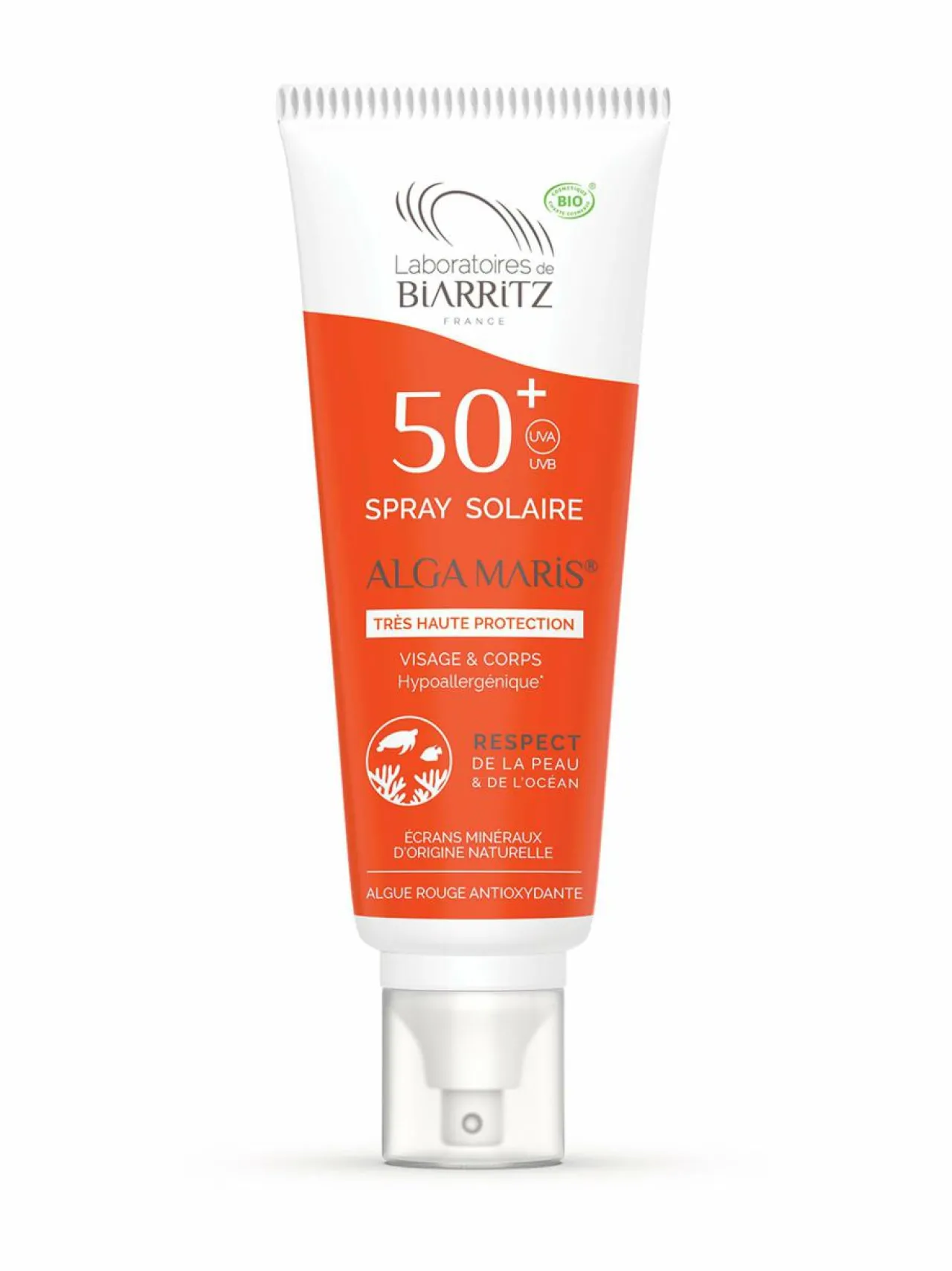 Aurinkotuotteet<Laboratoires de Biarritz Sun Spray SPF 50+ -aurinkosuojasuihke 100 ml