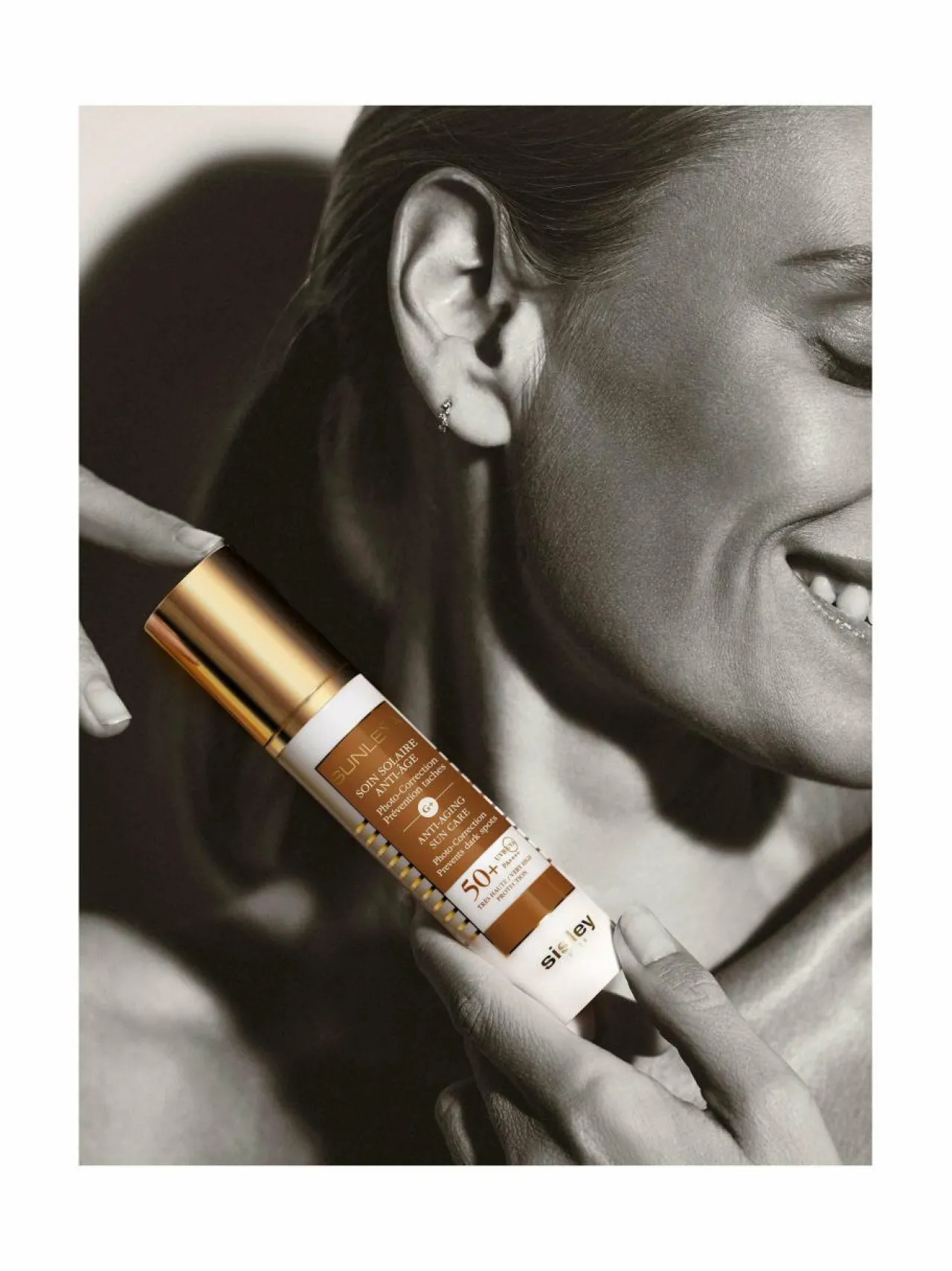 Aurinkotuotteet<Sisley Sunleÿa Anti-Aging Sun Care SPF50+ -aurinkovoide