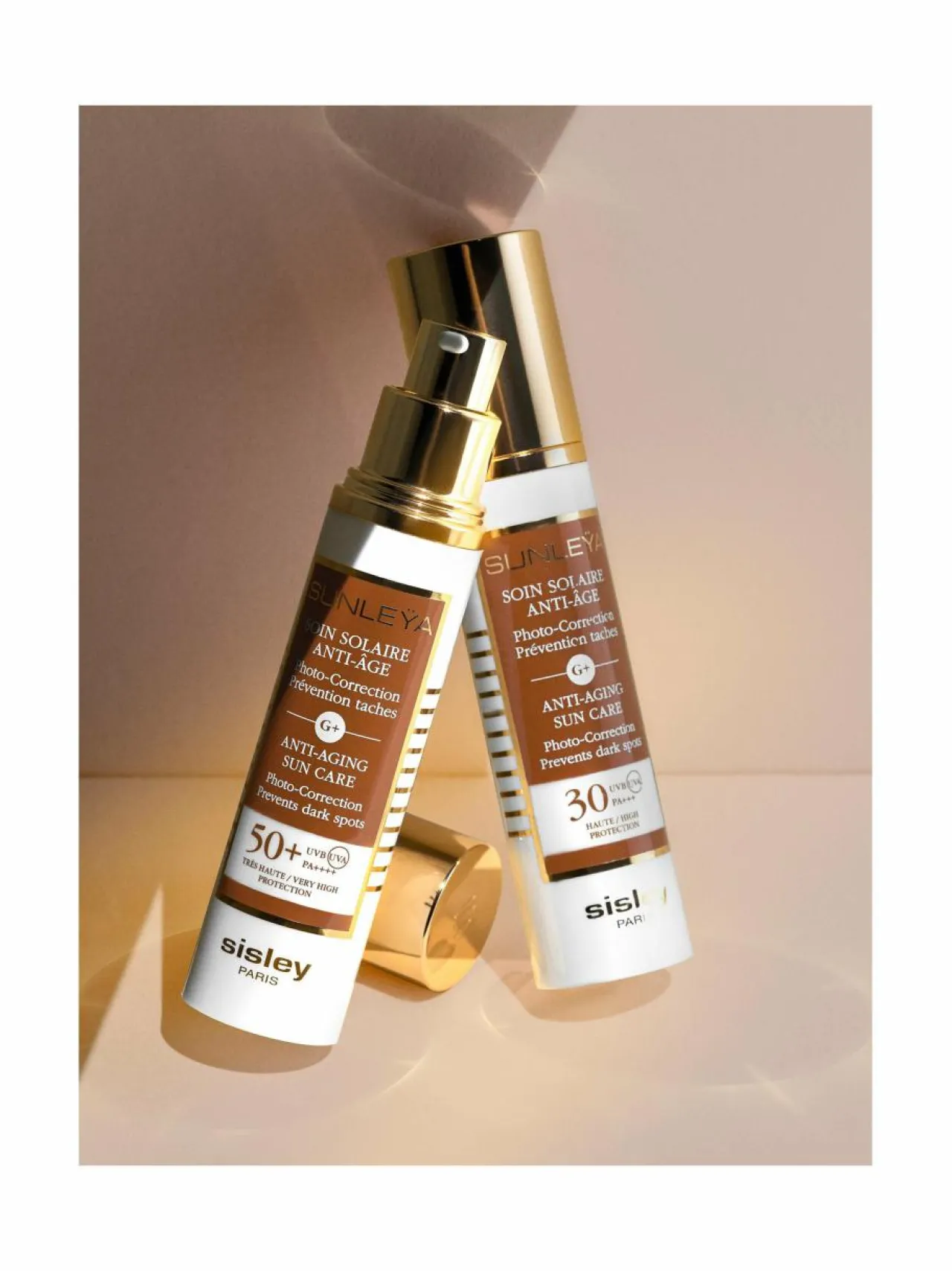 Aurinkotuotteet<Sisley Sunleÿa Anti-Aging Sun Care SPF50+ -aurinkovoide