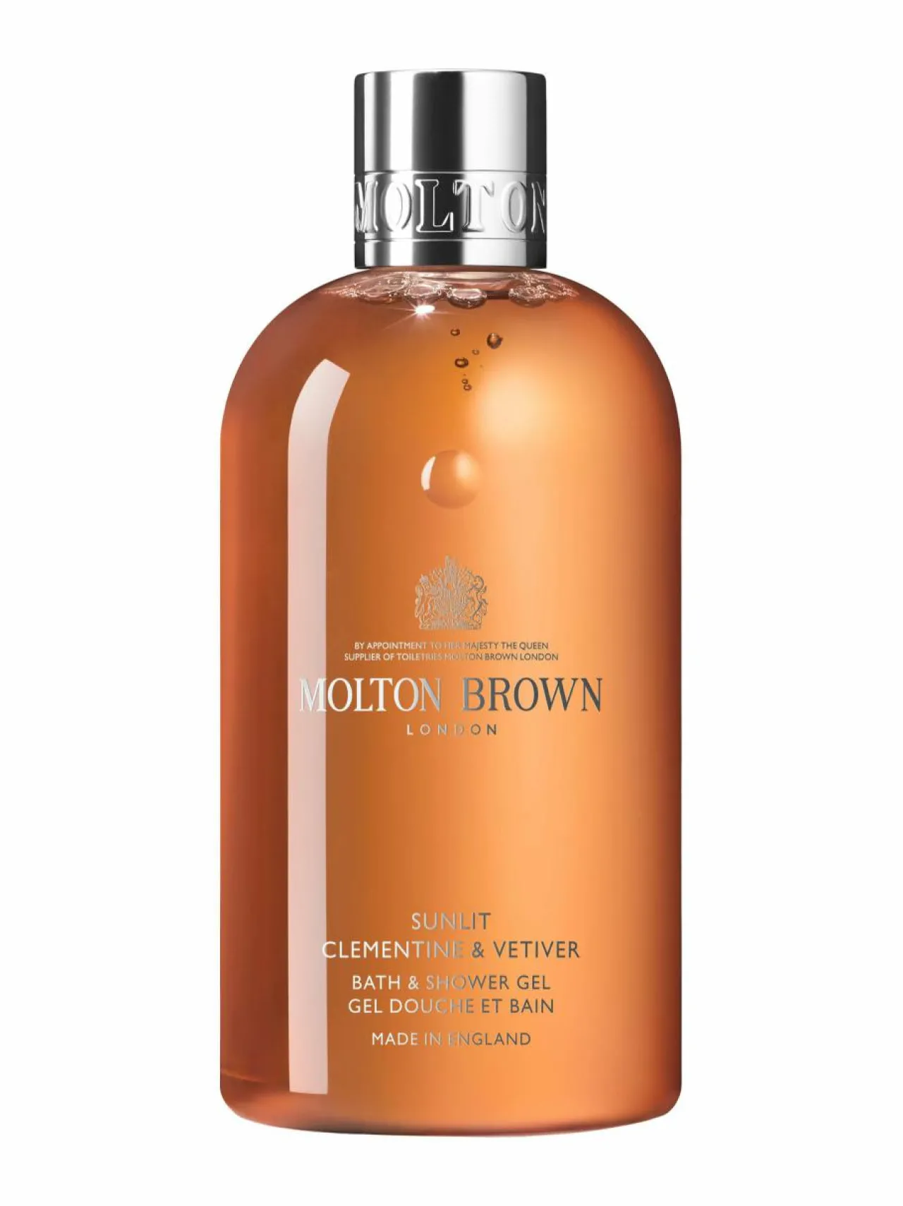Molton Brown Sunlit Clementine & Vetiver Shower Gel -suihkugeeli, 300ml^ Naiset