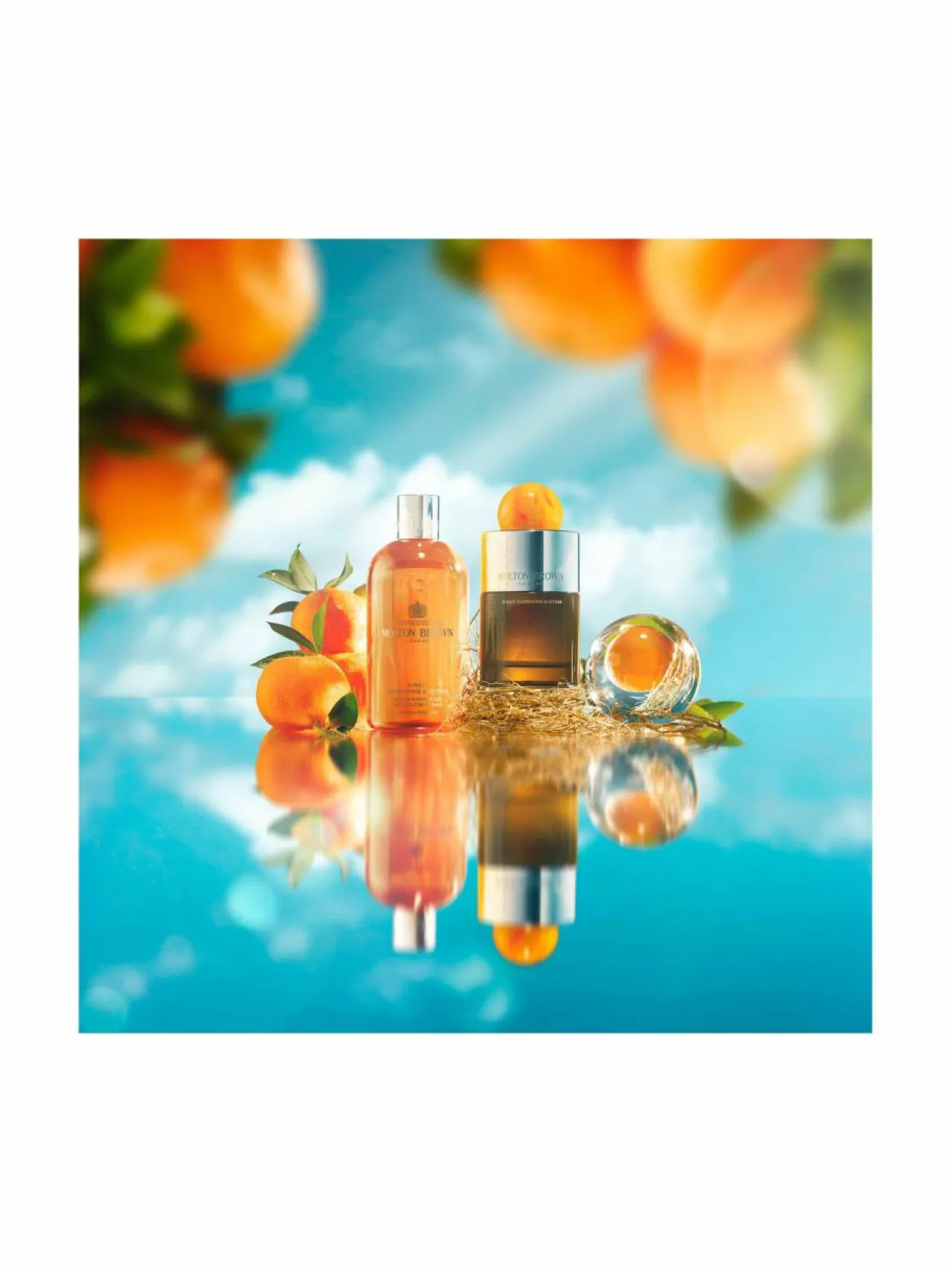 Molton Brown Sunlit Clementine & Vetiver Shower Gel -suihkugeeli, 300ml^ Naiset