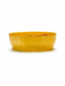 Tarjoiluastiat<Serax SUNNY YELLOW -salaattikulho MULTICO