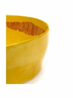 Tarjoiluastiat<Serax SUNNY YELLOW -salaattikulho MULTICO
