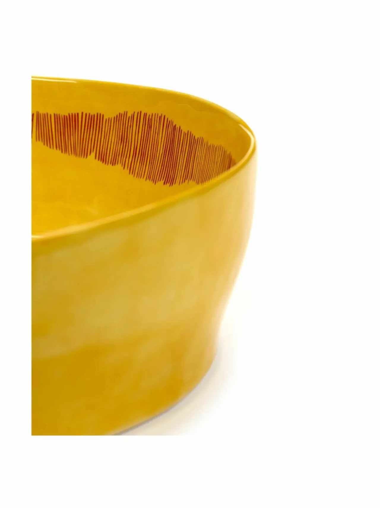 Tarjoiluastiat<Serax SUNNY YELLOW -salaattikulho MULTICO