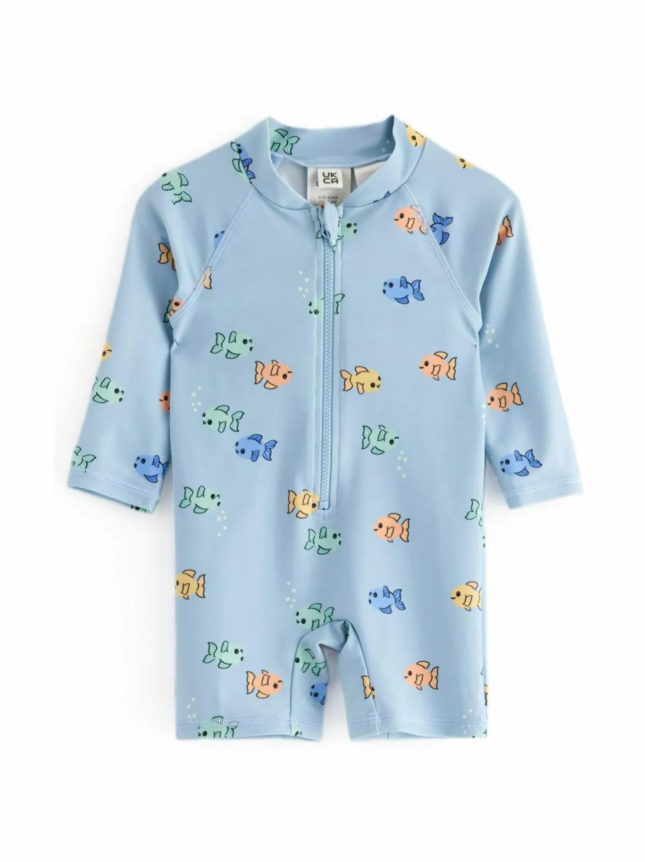 Uima-Asut<Lindex Sunprotection Suit - UV-suojattu uimapuku 8852 LIGHT BLUE