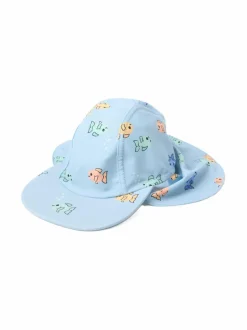 Uima-Asut<Lindex Sunprotection UPF 50+ -lippis 8852 LIGHT BLUE