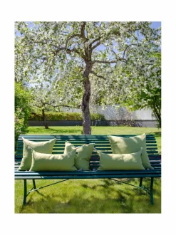 Sisustustyynyt<Himla Sunshine-pellavatyynynpäällinen GREENERY
