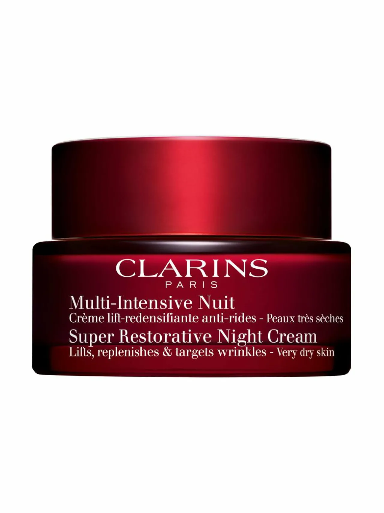 Clarins Super Restorative Dry Skin -yövoide^ Kasvojenhoito