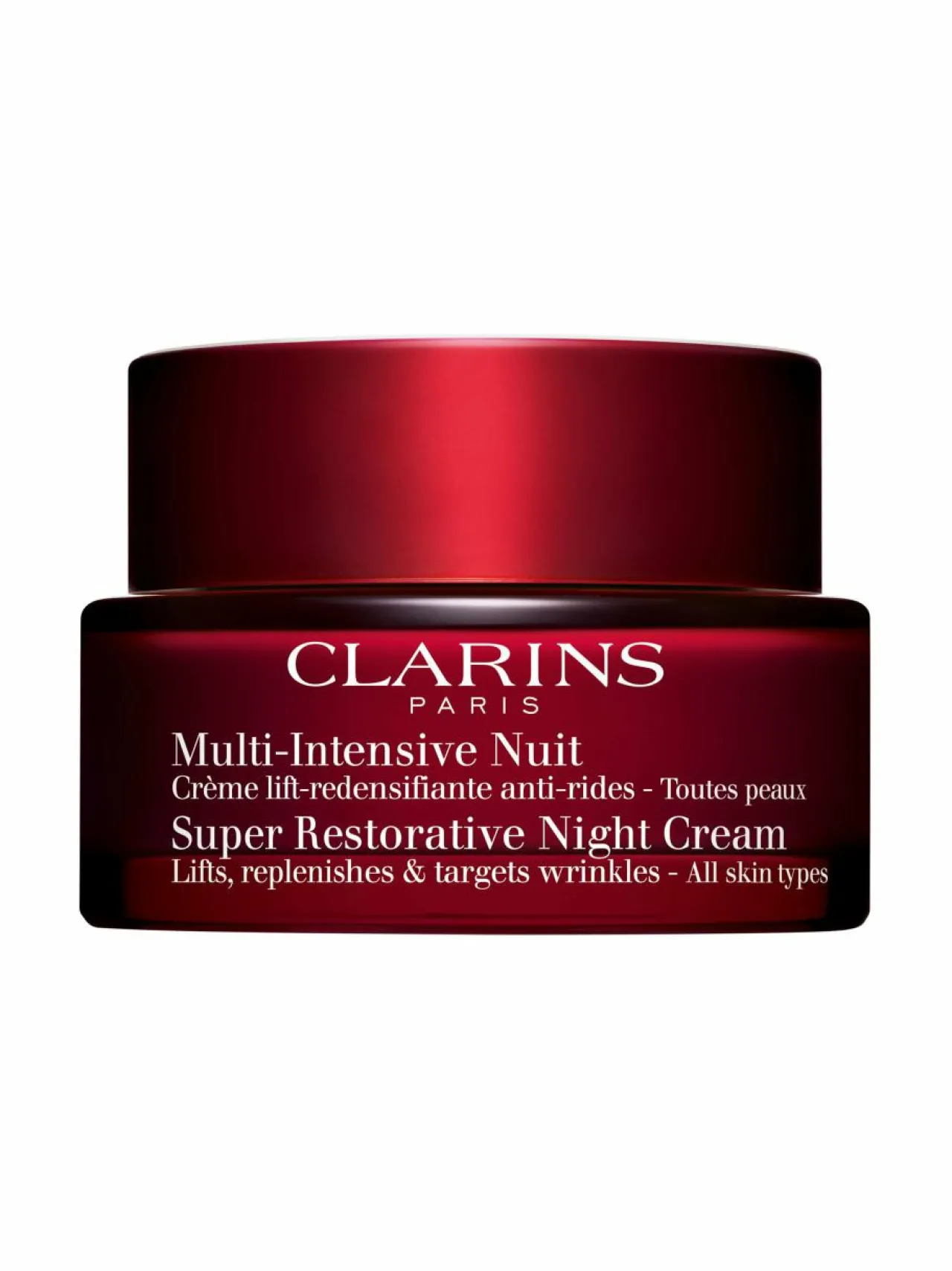 Kasvojenhoito<Clarins Super Restorative Night Cream -yövoide 50 ml