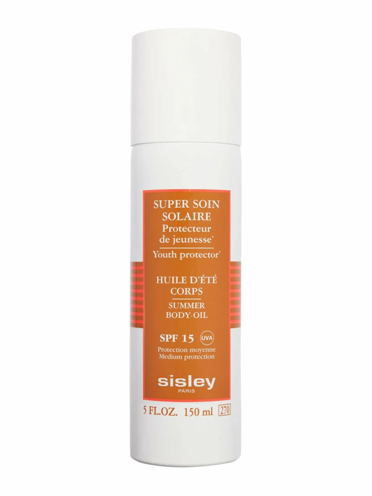 Sisley Super Soin Solaire Silky Body Oil Sun Care SPF15 -aurinkosuojaöljy^ Aurinkotuotteet