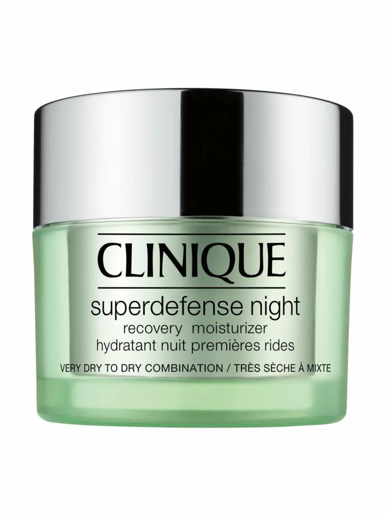 Clinique Superdefense Night Cream Dry to Combination Skin -yövoide 50 ml^ Kasvojenhoito