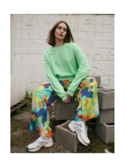 Paidat, Hupparit & Colleget<MAINIO Superpower oversize-collegepaita, summer green, aikuiset VIHREÄ