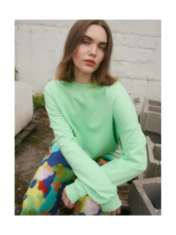 Paidat, Hupparit & Colleget<MAINIO Superpower oversize-collegepaita, summer green, aikuiset VIHREÄ