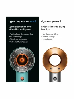 Hiustenhoitolaitteet|Hiustenhoito<Dyson Supersonic Nural -hiustenkuivaaja CERAMIC PATINA/TOPAZ