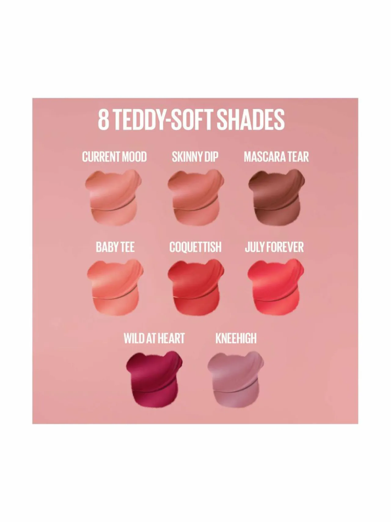 Huulet<Maybelline Superstay Teddy Tint Lipstick -nestemäinen huulipuna