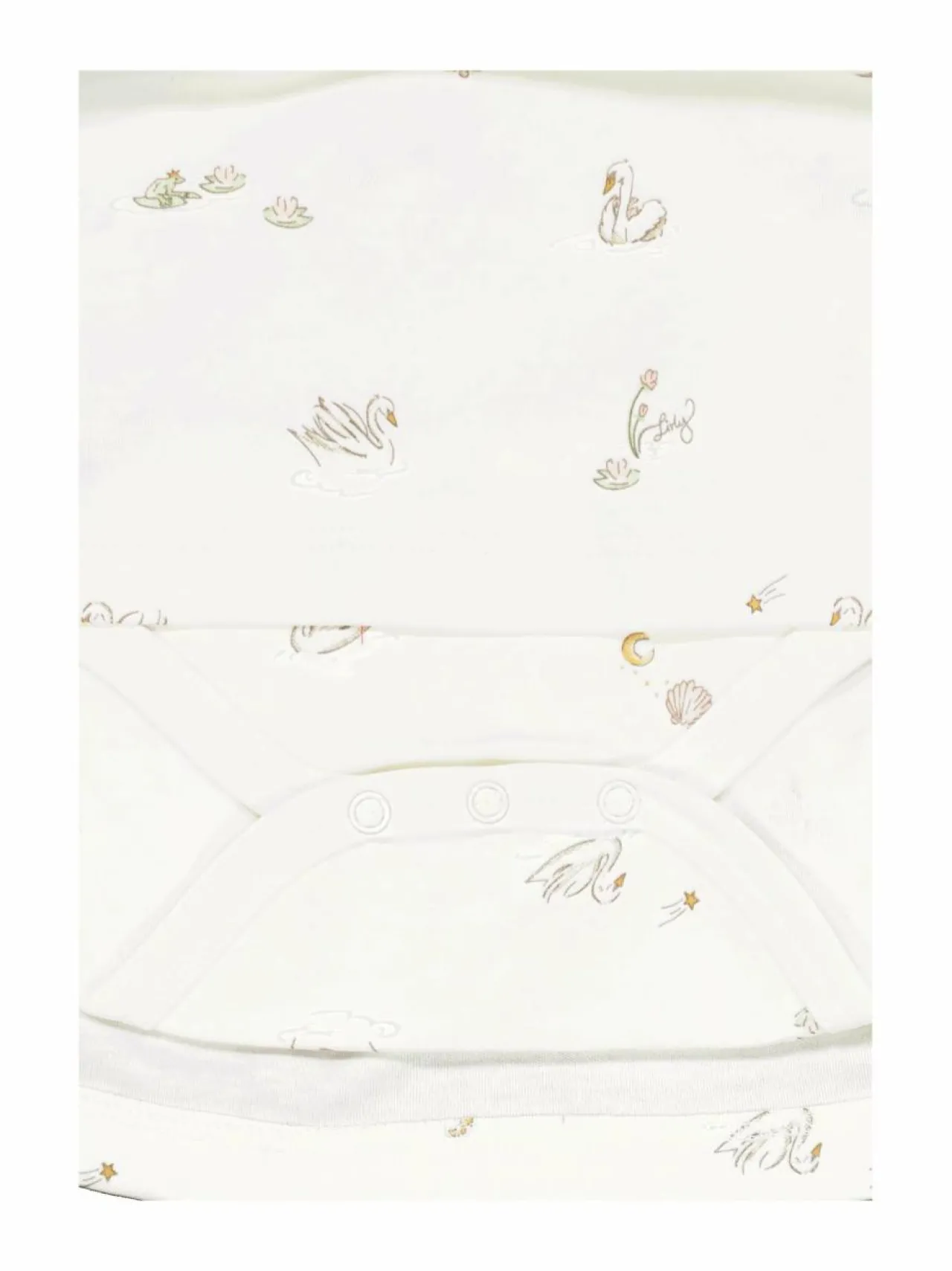 Mekot & Hameet<Livly Swans Ruffled -mekko 100 WHITE