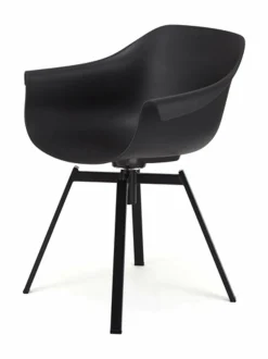 Tuolit & Jakkarat<Muubs Swiwel-tuoli 56 x 77 x 63 cm BLACK