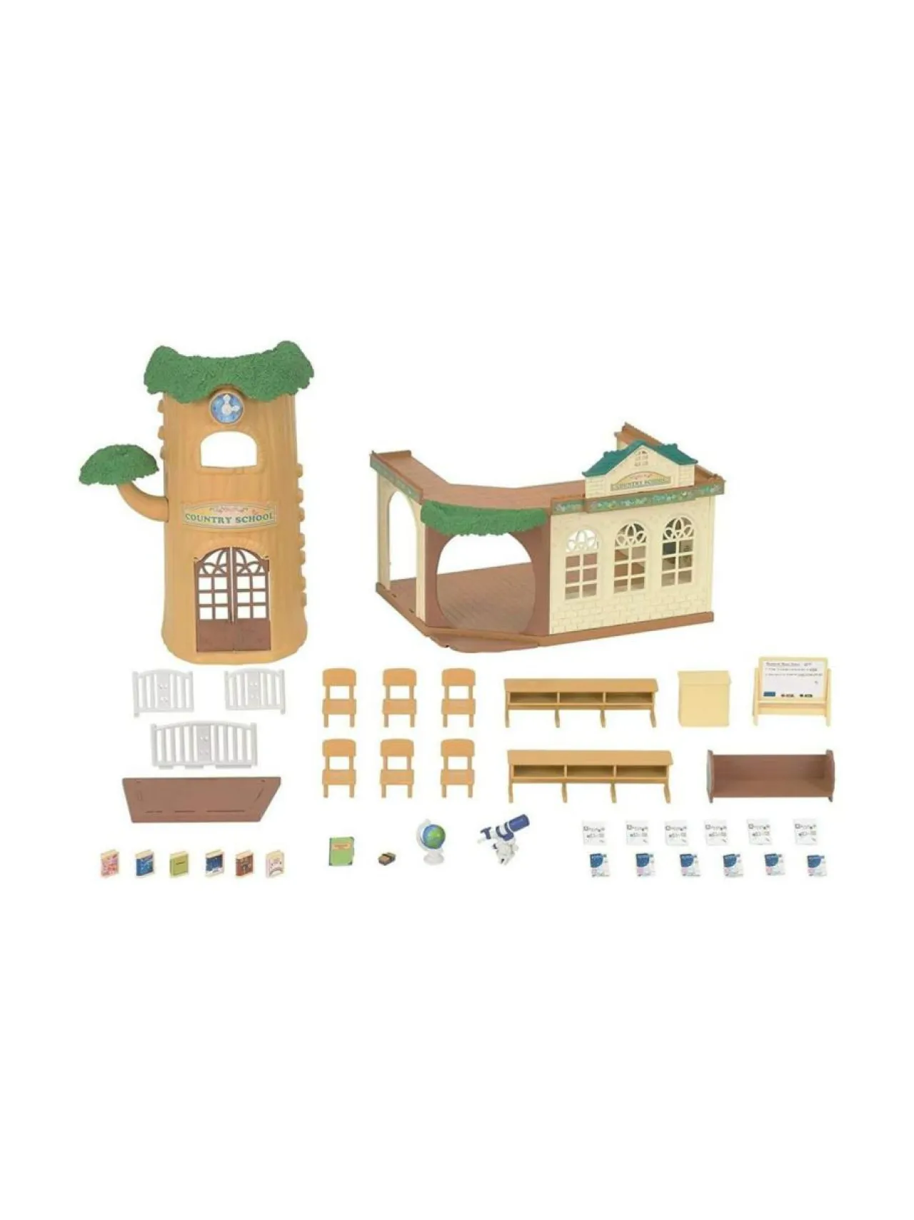 SYLVANIAN FAMILIES Leikkisetti Maalaiskoulu puussa^ Figuurit & Interaktiiviset Lelut