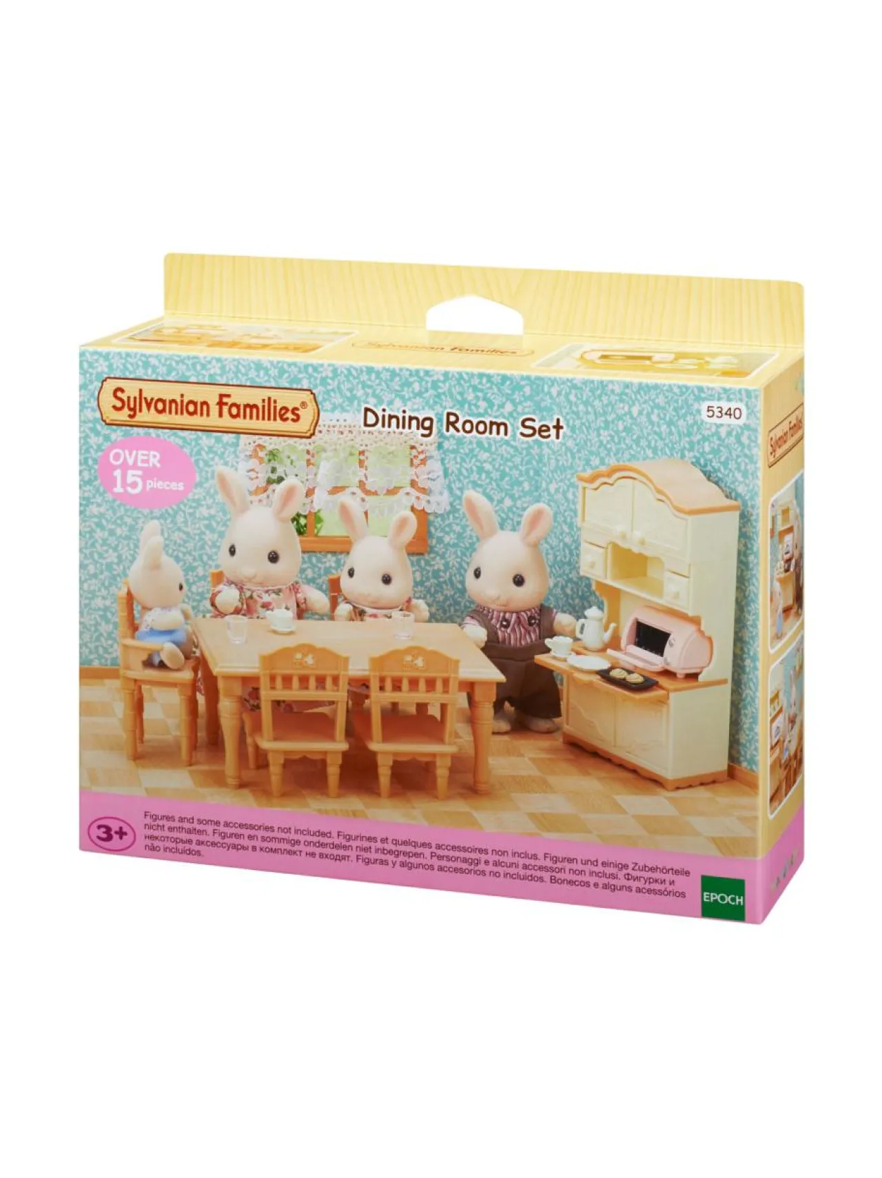 Nuket & Nuken Tarvikkeet<SYLVANIAN FAMILIES Ruokailuhuoneen kalusteet