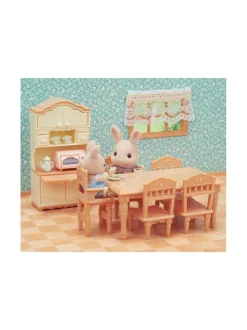 Nuket & Nuken Tarvikkeet<SYLVANIAN FAMILIES Ruokailuhuoneen kalusteet
