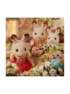 SYLVANIAN FAMILIES Suklaapupuperhe^ Nuket & Nuken Tarvikkeet