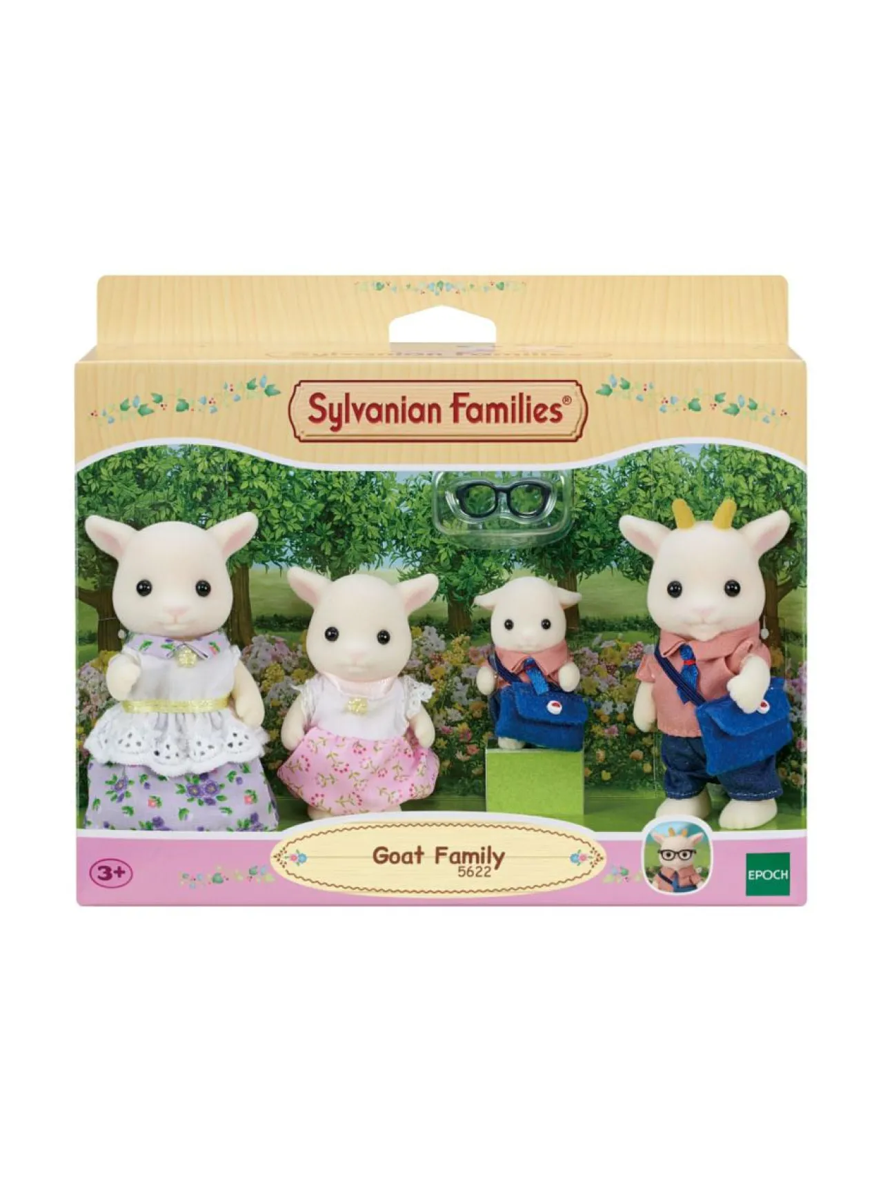 SYLVANIAN FAMILIES Vuohiperhe^ Nuket & Nuken Tarvikkeet