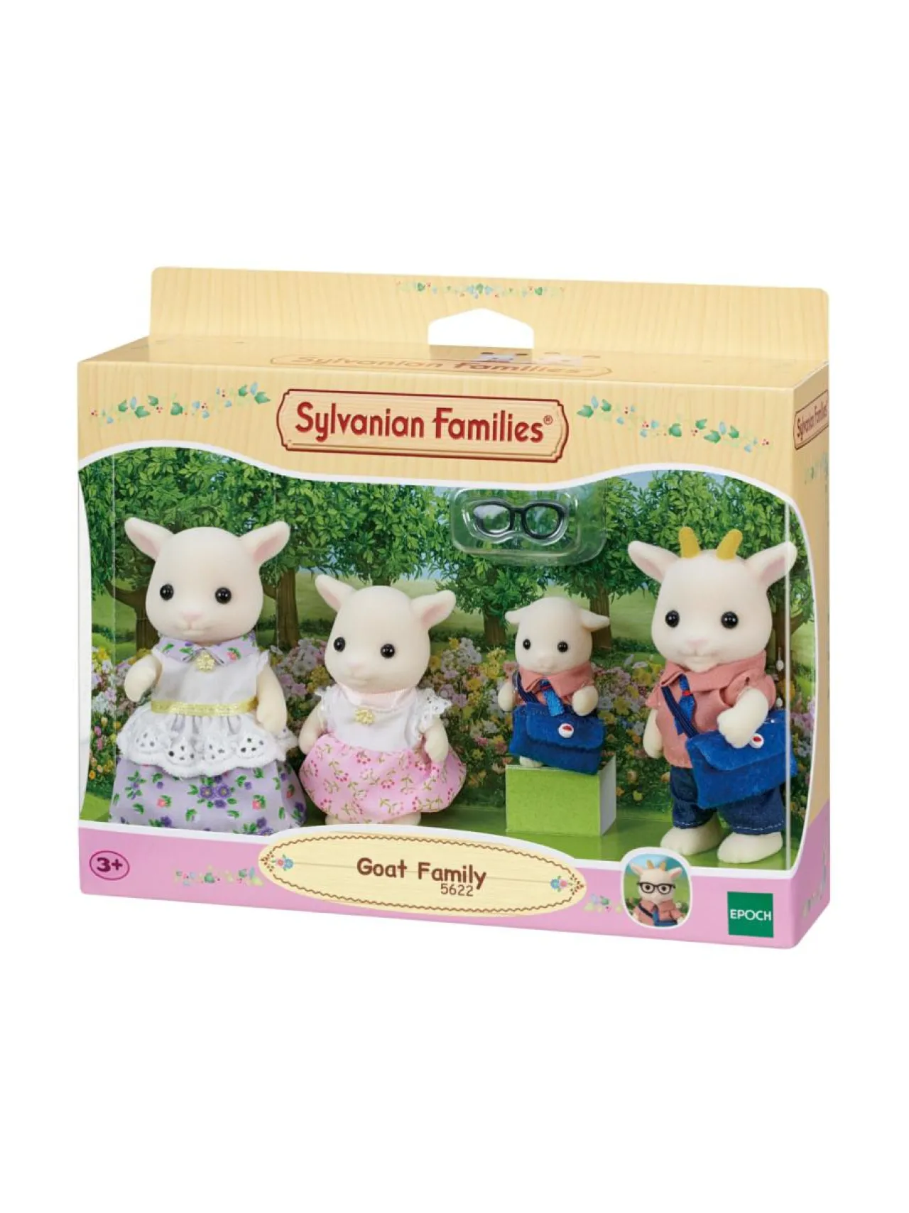SYLVANIAN FAMILIES Vuohiperhe^ Nuket & Nuken Tarvikkeet