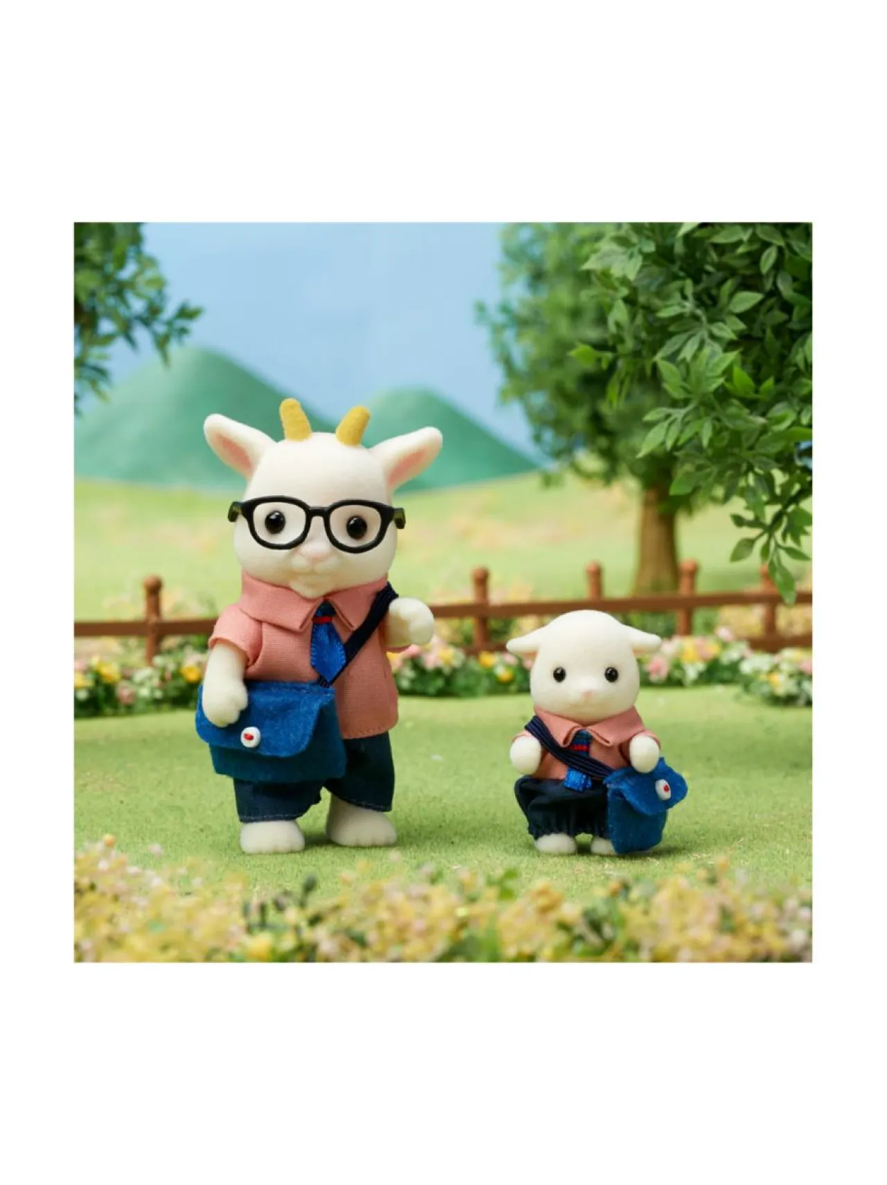 SYLVANIAN FAMILIES Vuohiperhe^ Nuket & Nuken Tarvikkeet
