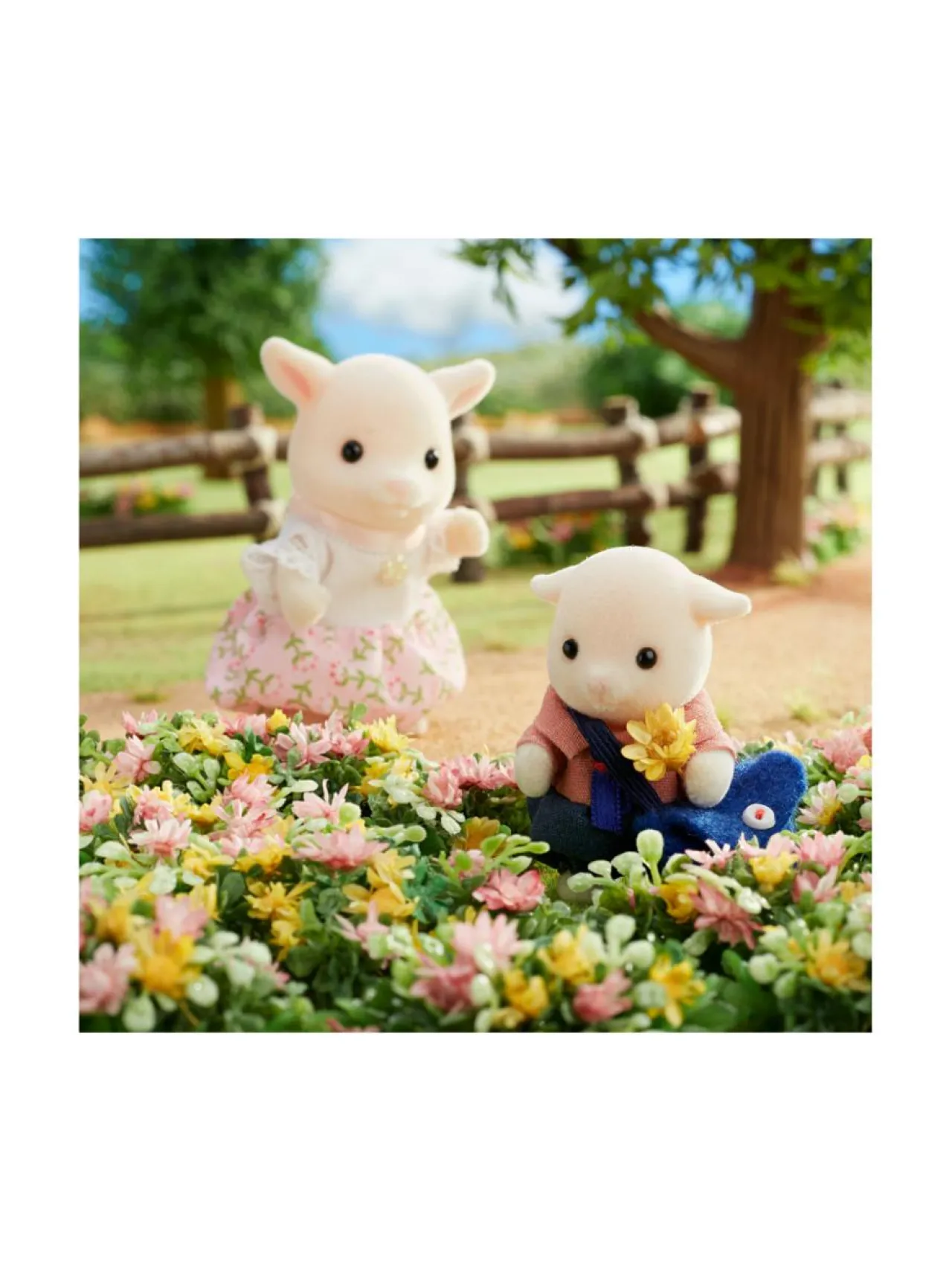 SYLVANIAN FAMILIES Vuohiperhe^ Nuket & Nuken Tarvikkeet