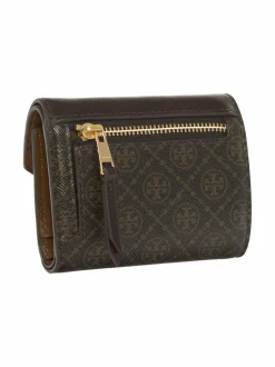 Tory Burch T Monogram Coated Canvas Envelope Small -lompakko^ Lompakot & Kotelot